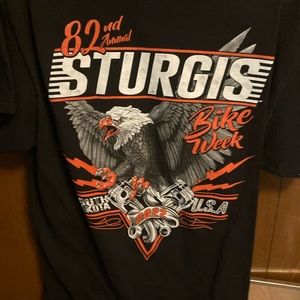 Sturges black short sleeve t shirt